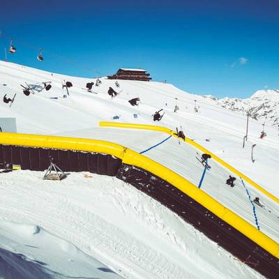 Надувная подушка «SkiAir» для экстрим-прыжков и фристайла, 16×9×2,5 м