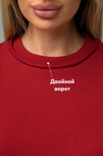 Женская футболка из футера Happyfox