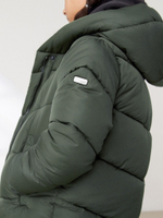 Куртка утепленная с капюшоном для девочки Next Q81-874, Хаки