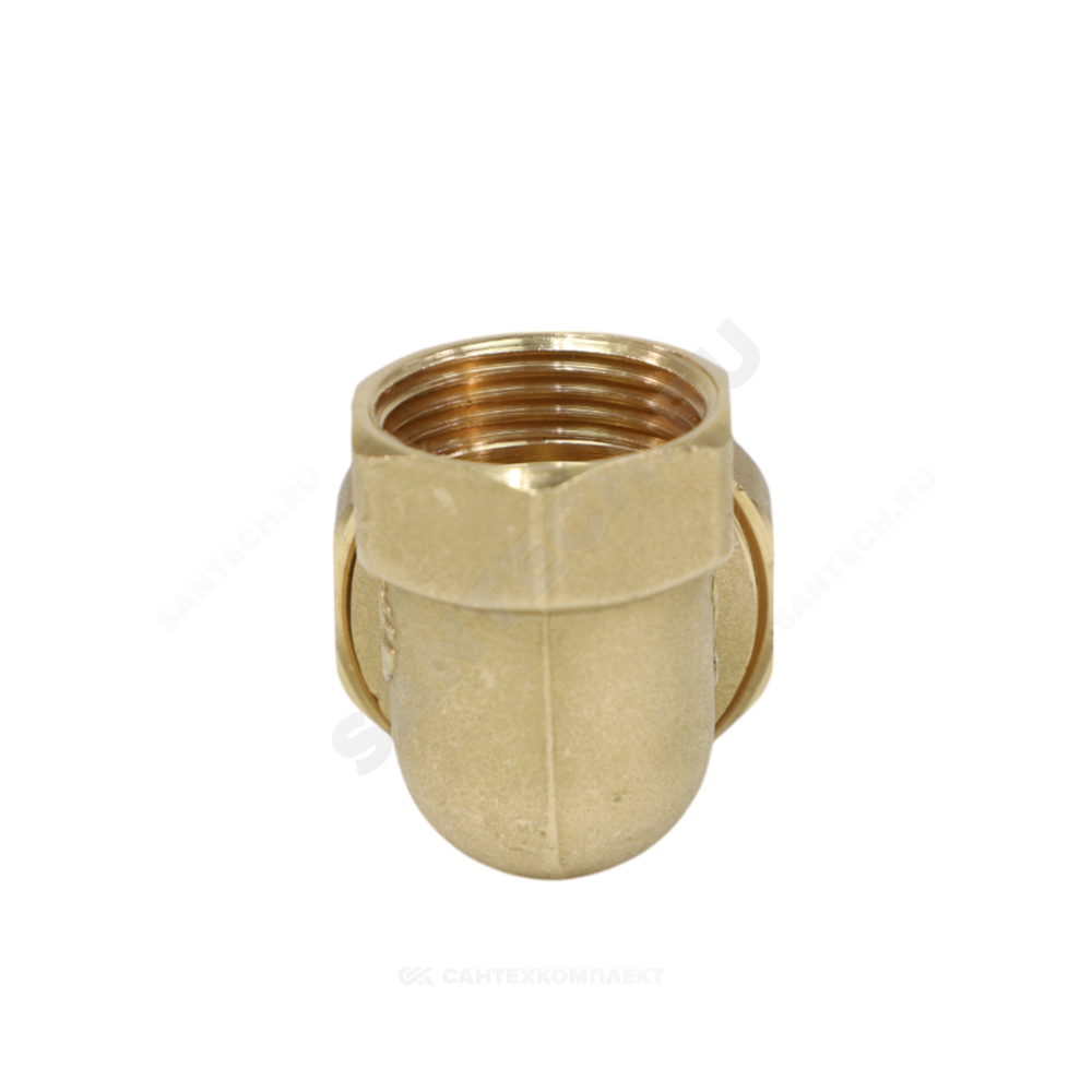 Соединитель латунь американка Ду 20 (3/4") угловой ВР/НР VALFEX VF.098.L.034