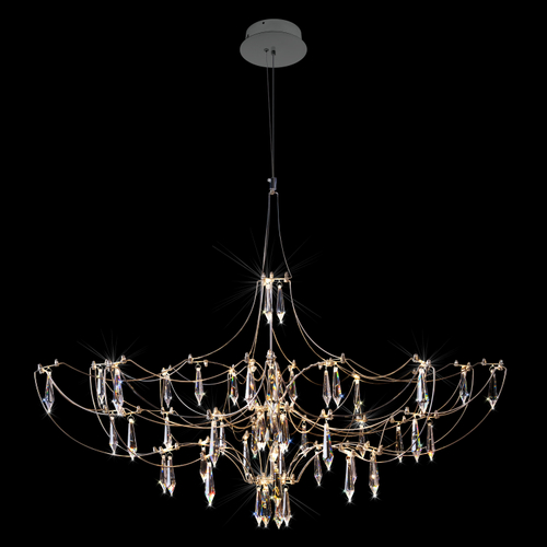 Подвесная светодиодная люстра Loft It Mira 10589/900 Silver Asfour