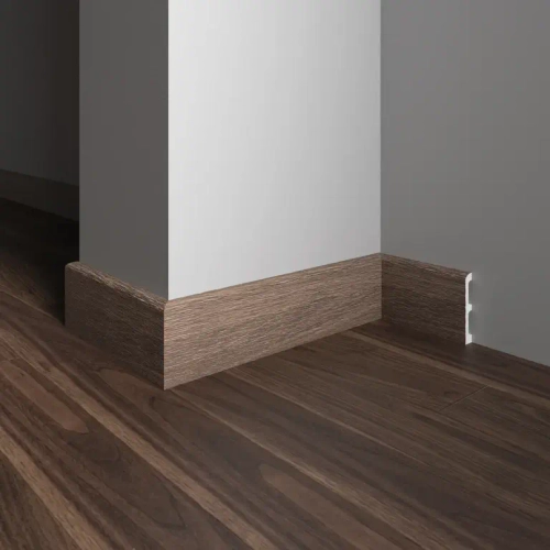 706-92SH Напольный плинтус(80х16х2400мм)/20шт, шт