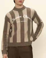 Коричневый свитер 