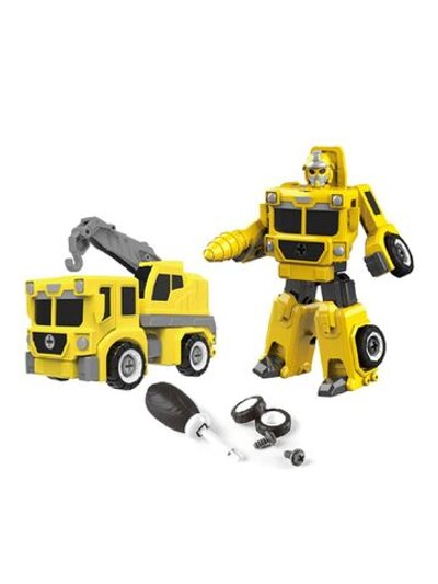 Машинка - Робот траснформер, желтый (200750922)