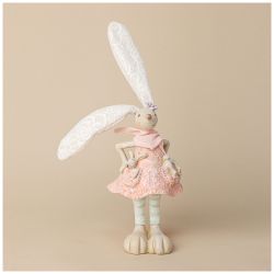 ФИГУРКА ДЕКОРАТИВНАЯ КРОЛИК 10X10X29.5СМ
