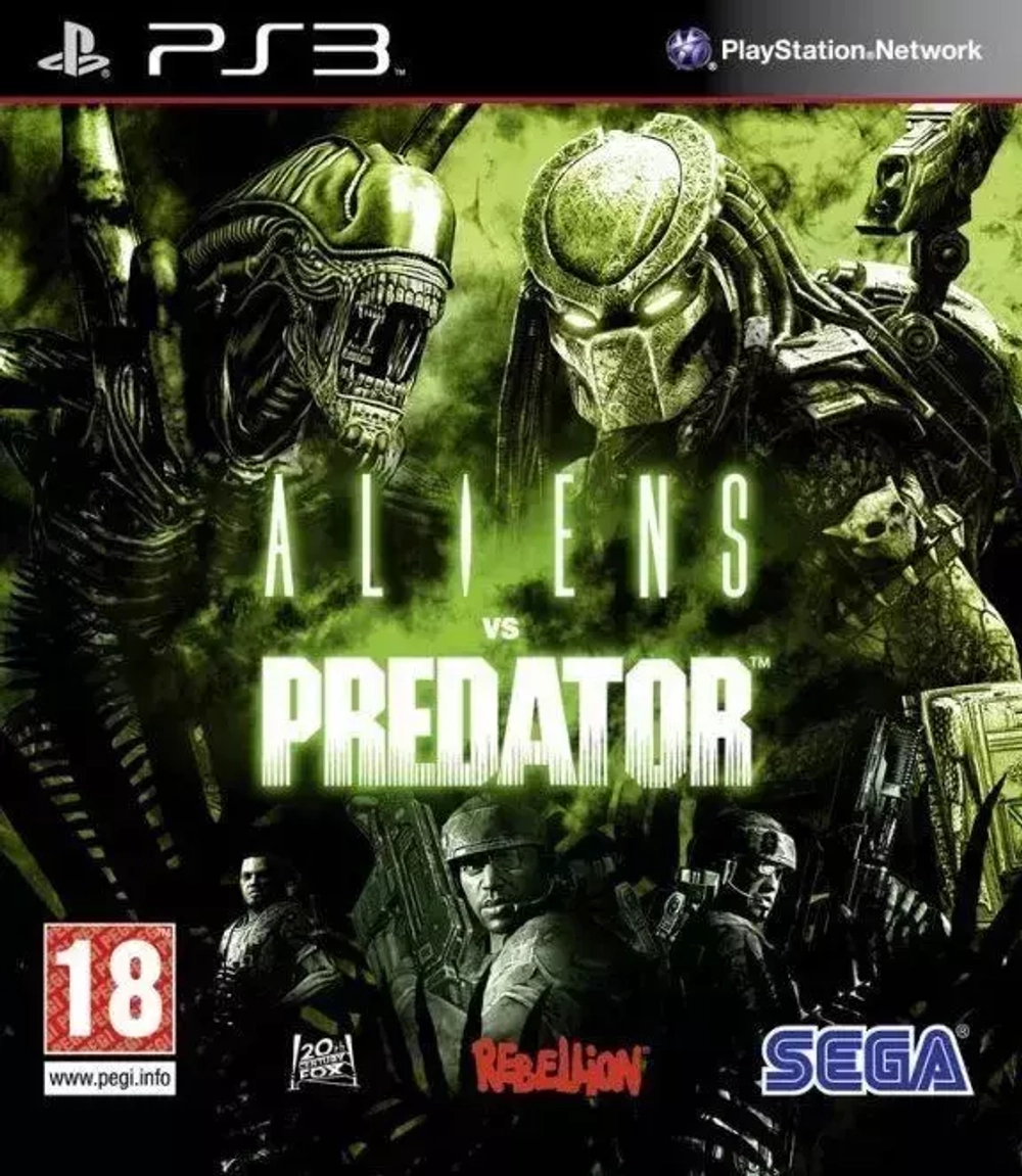 Aliens vs Predator  PS3 Б/У