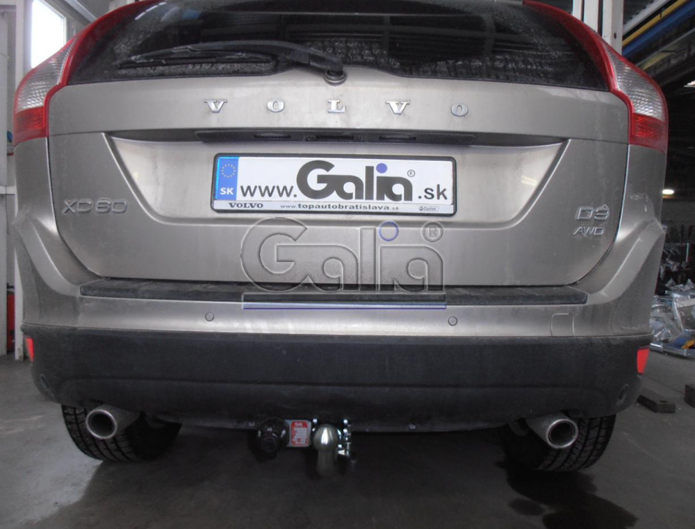 Фаркоп оцинкованный Galia V070C для Volvo XC60 2010-(паспорт и сертификат в комплекте)(без электрики)