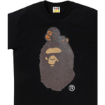 A Bathing Ape Bathing Ape Футболка Cotton Regular Straight Fit Summer 0zxtem00210xq черный