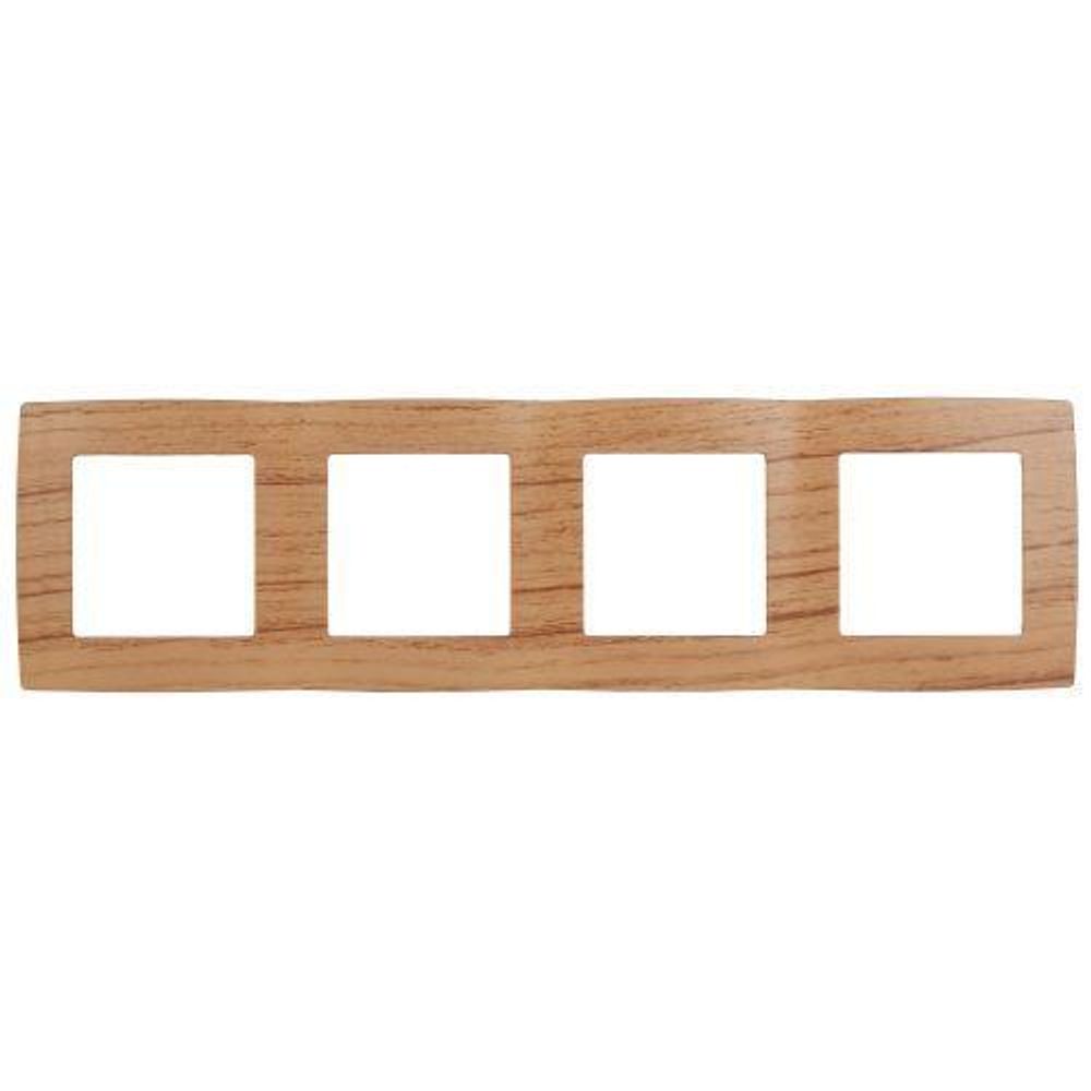 Рамка 4-м 12-5004-09 дуб ЭРА Б0014779 Рамка 4-м 12-5004-09 дуб ЭРА Б0014779