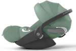Коляска Cybex Coya Matt Black Frame Cloud T i-Size Leaf Green Plus Leaf Green с дождевиком