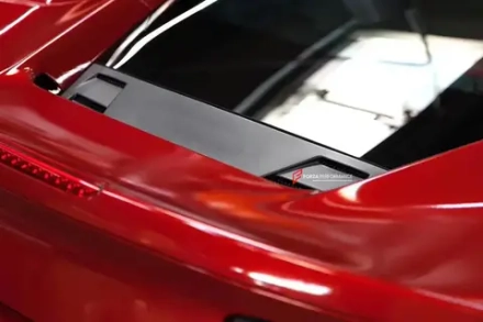 Карбоновый задний воздухонаправляющий элемент для Ferrari 488 GTB Spider 2015-2020 Феррари