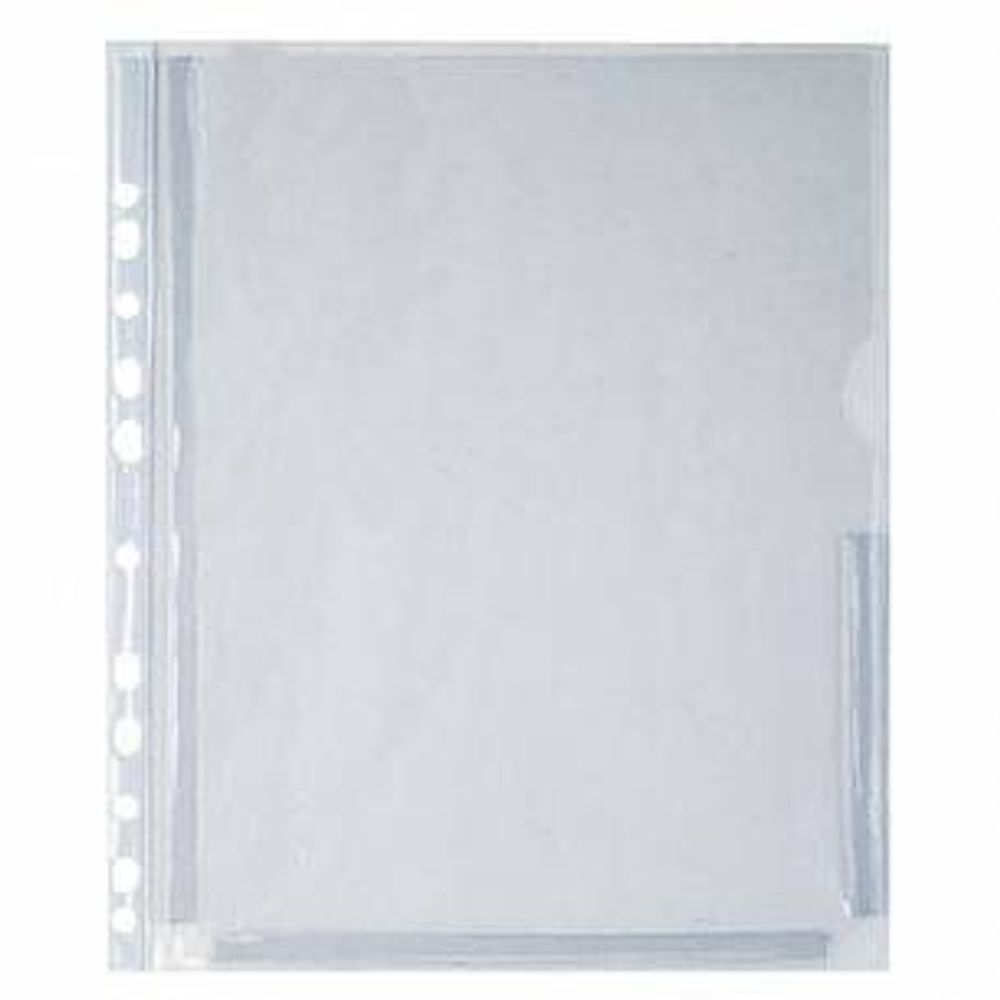 Файлы inФОРМАТ А4 180 мкм расшир. вертик. прозр. апельсин.корка 5 шт в упак. 4 отв.