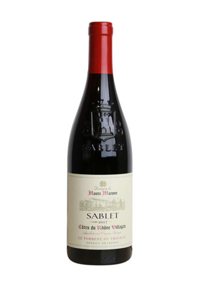Вино Domaine La Haute Marone Sablet красное сухое 14% 0,75л