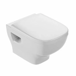 Унитаз подвесной Jacob Delafon Struktura EDF103-BL безободковый, с инсталляцией, с крышкой микролифт, белый/кнопка матовая черная