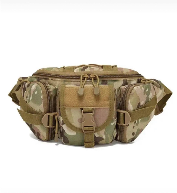 Тактическая плечевая сумка мультикам/