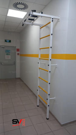 Монтаж шведской стенки Sv Sport в бетонные, кирпичные стены