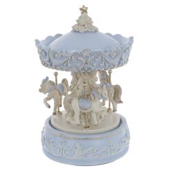 GAEM Фигурка декоративная "Карусель" (муз, движ), L11 W11 H18 см, 2в.