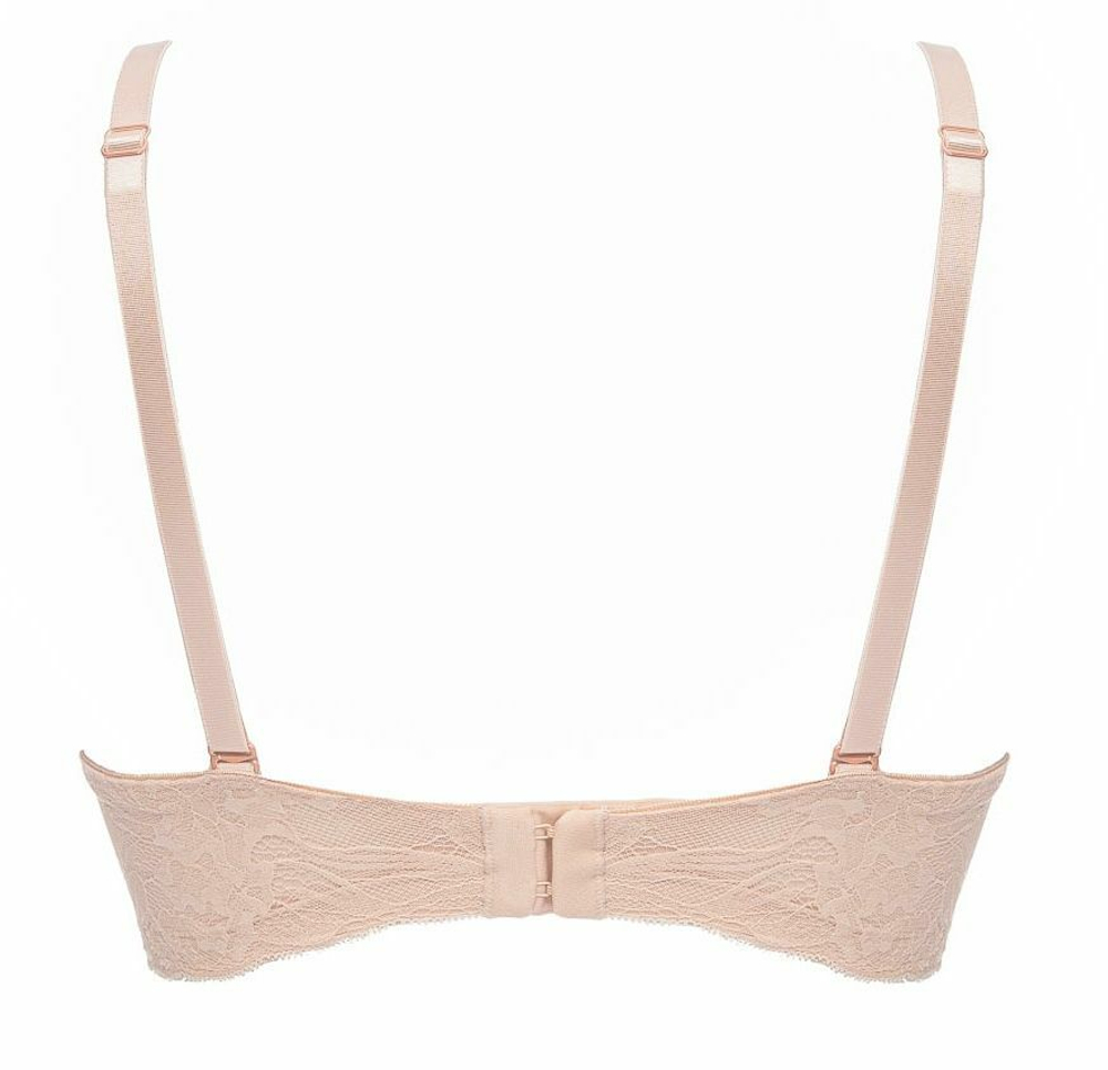 Телесный бюстгальтер пуш-ап Sublime (Размер: 90B) (Цвет: телесный)