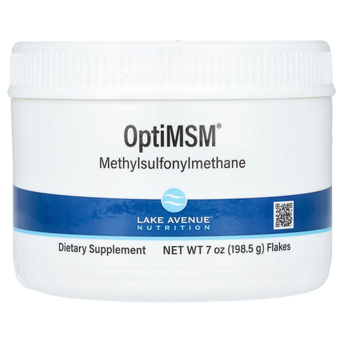 Lake Avenue Nutrition, OptiMSM® в хлопьях, 198,5 г (7 унций)