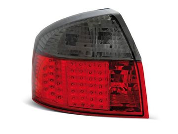 Задние фонари red smoke led для Audi A4 B6