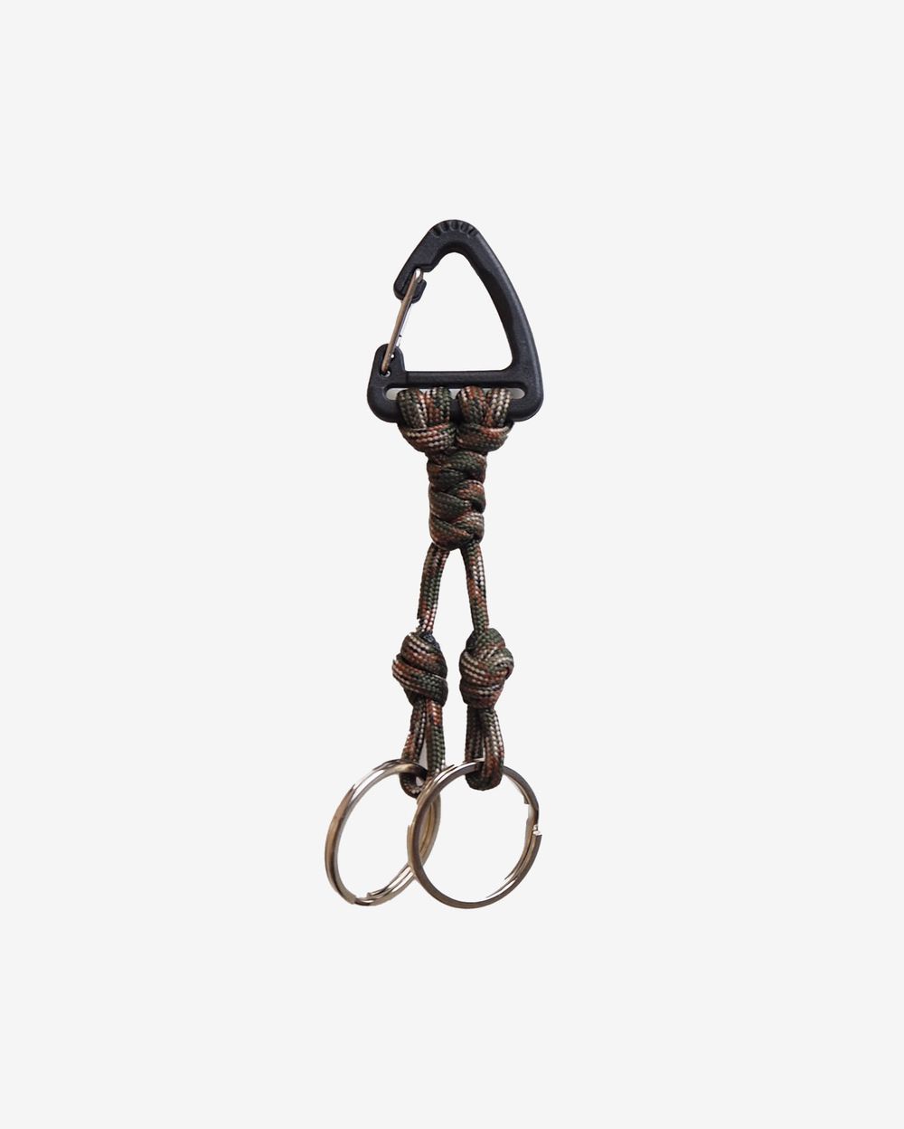 Брелок Ack Items Треугольник (серо-коричневый шнурок)