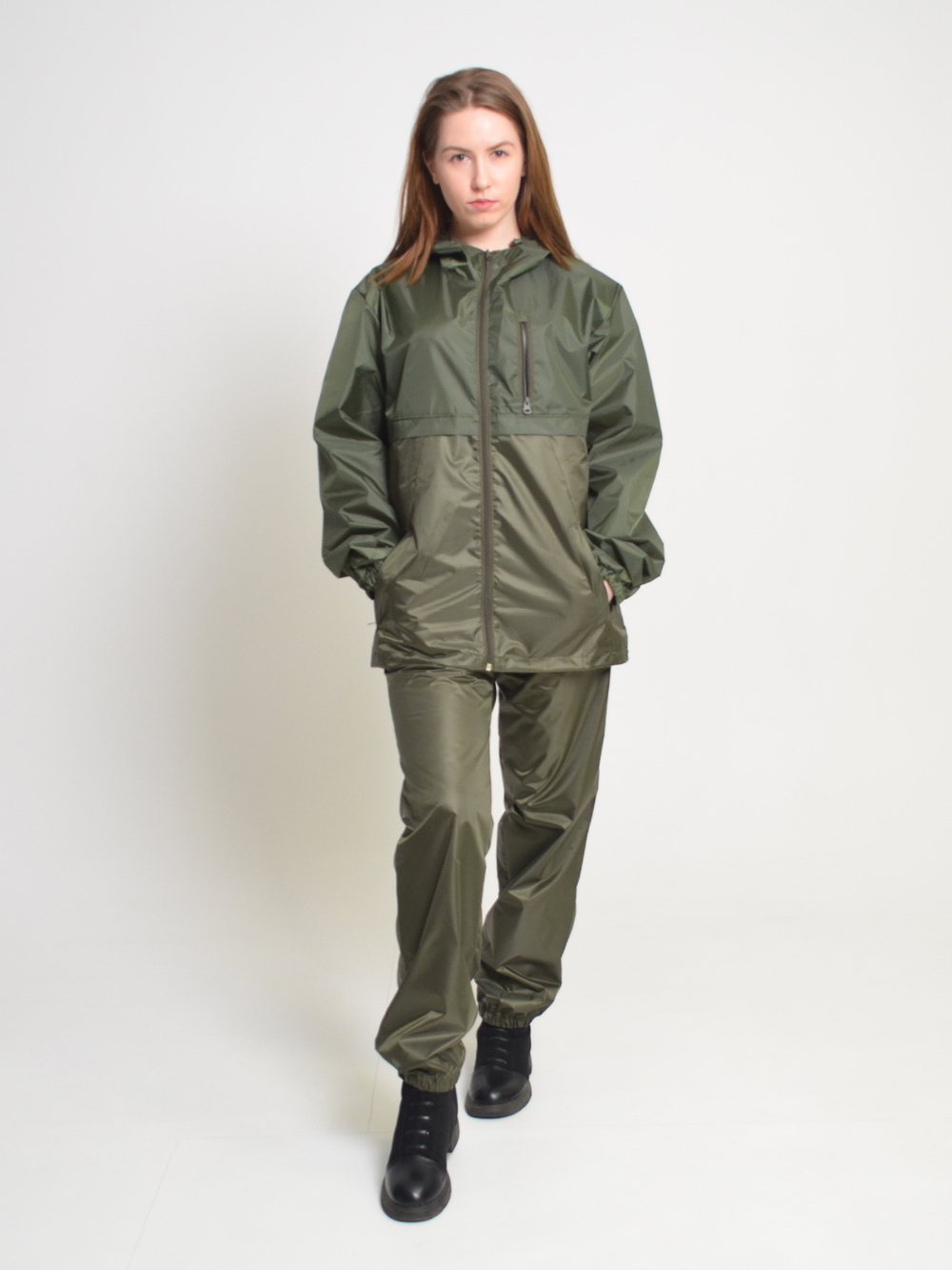 Спортивный костюм Prival Ветровлагозащитный женский, хаки