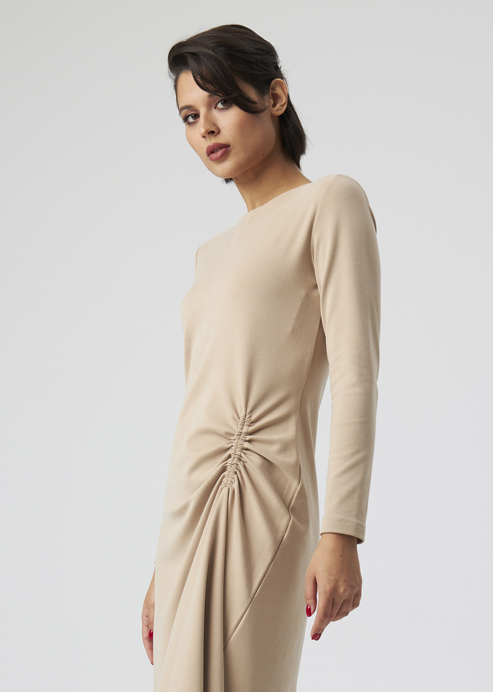 DRESS | L | BEIGE