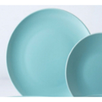 Тарелка керамическая 20см «Матовая глазурь» нежная мята