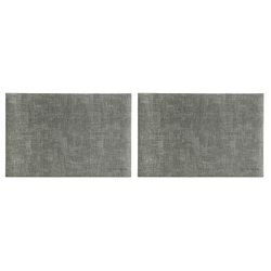 Набор из 2-х сервировочных салфеток Leanera, 30х45 см, серые