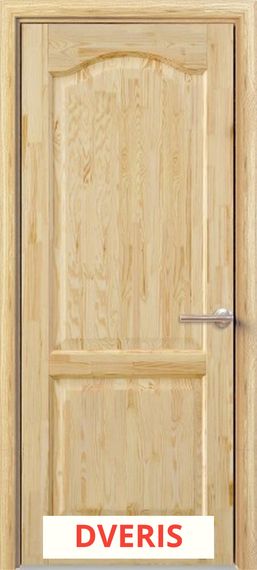Межкомнатная дверь из массива елки ДПГ (Без отделки)
