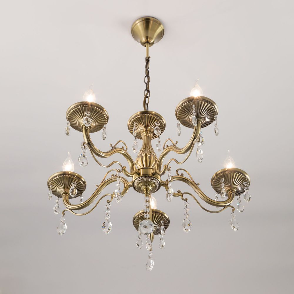 Citilux Кармен CL404153 Люстра подвесная Бронза