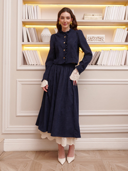 Жакет вельвет укороченный