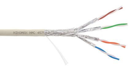 Кабель витая пара S/FTP 7A кат. 4 пары NikoMax NMC 4575L-IY