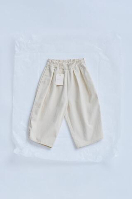 ZARA TIMELESZ БРЮКИ - BAGGY, ЭКРЮ