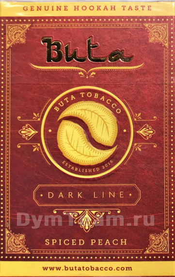 BUTA DARK LINE (БУТА ДАРК ЛАЙН) Spiced Peach 50 гр.