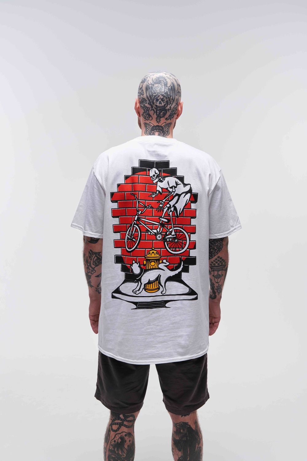 Футболка Old Lizard Barspin Белая