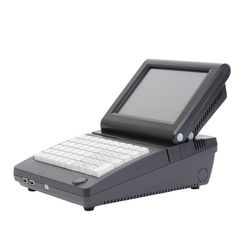 POS-терминал FlyPOS PRO черный (C56L, 8" сенс., Intel CedarView 1.86 ГГц, 2 Гб, SSD 64 Гб, с VFD)(без ОС)