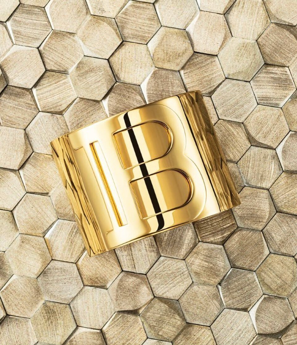 Balmain Hair Couture Заколка-клип круглая цвет золотой Limited Edition Clip Large FW21