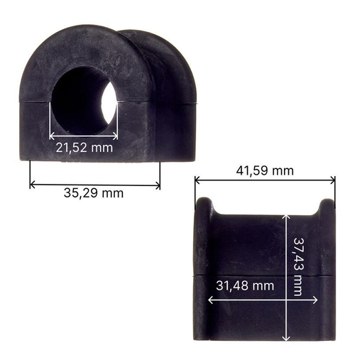 Втулка стабилизатора переднего Avantech ABH0171