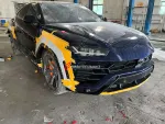 Губа и крылья из кованого карбона для Lamborghini Urus 2018+ Ламборгини Урус