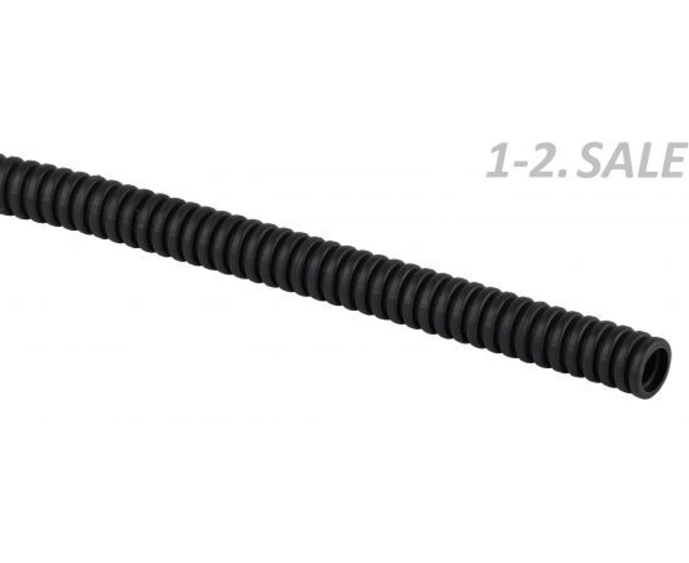 Труба гофрированная ПНД (черный) d 20мм с зондом легкая 10м GOFR-20-10-HD Эра Б0043776