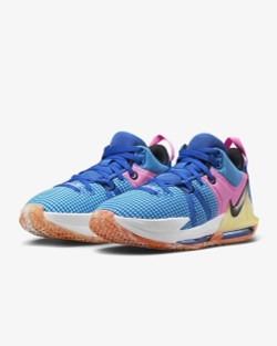 Кроссовки LEBRON WITNESS VII EP  (HYPER ROYAL/BLACK ROYAL HYPER/BLANGNOR)