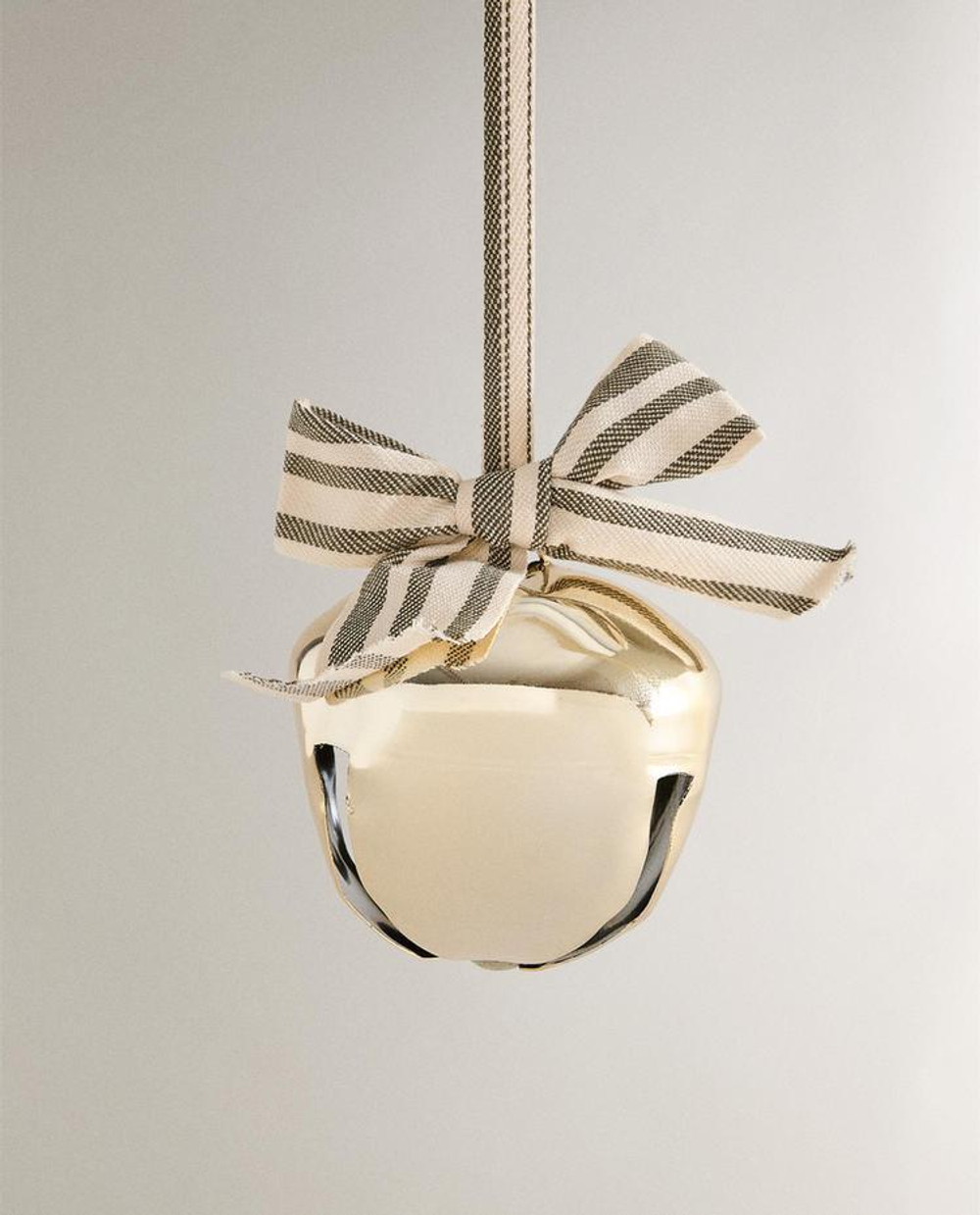 ZARA HOME ЕЛОЧНОЕ УКРАШЕНИЕ В ФОРМЕ КОЛОКОЛЬЧИКА, ЗОЛОТОЙ