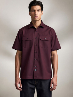 Cigar82 Shirt - deep purple