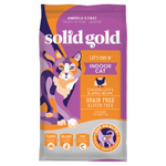 Solid Gold, Let's Stay In ™, для взрослых домашних кошек, рецепт с куриной чечевицей и яблоком, 1,36 кг (3 фунта)