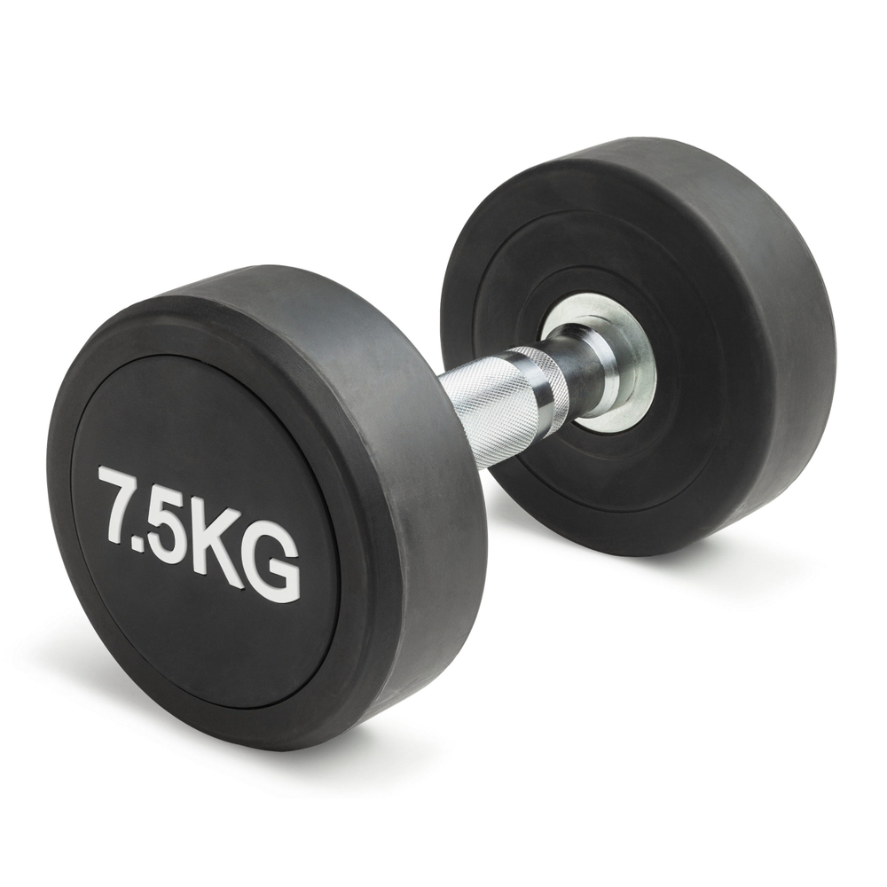 Гантель неразборная круглая 7,5 кг. VictoryFit VF-R075