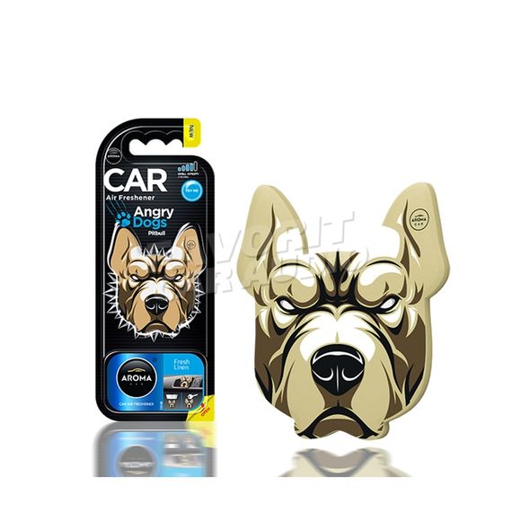 Ароматизатор AROMA Car Angry Dogs Fresh Linen