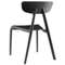 Черный пластиковый стул Tilt | Купить в Hallberg.ru
