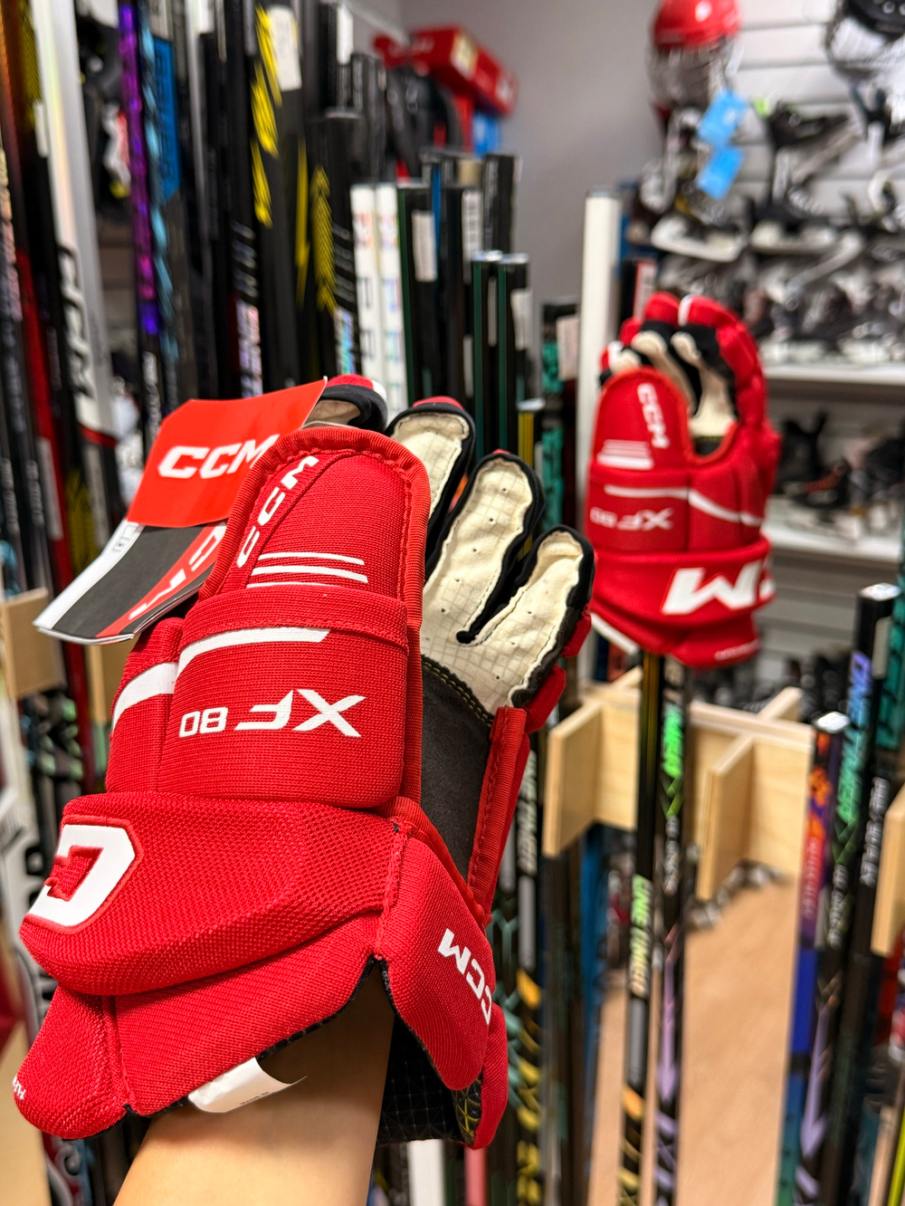 CCM tacks XF80 JR 12»