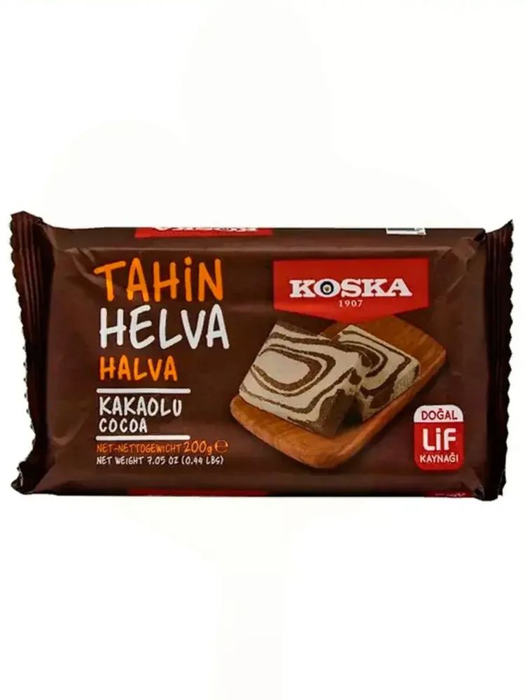 Кунжутная халва Koska с какао 200 г